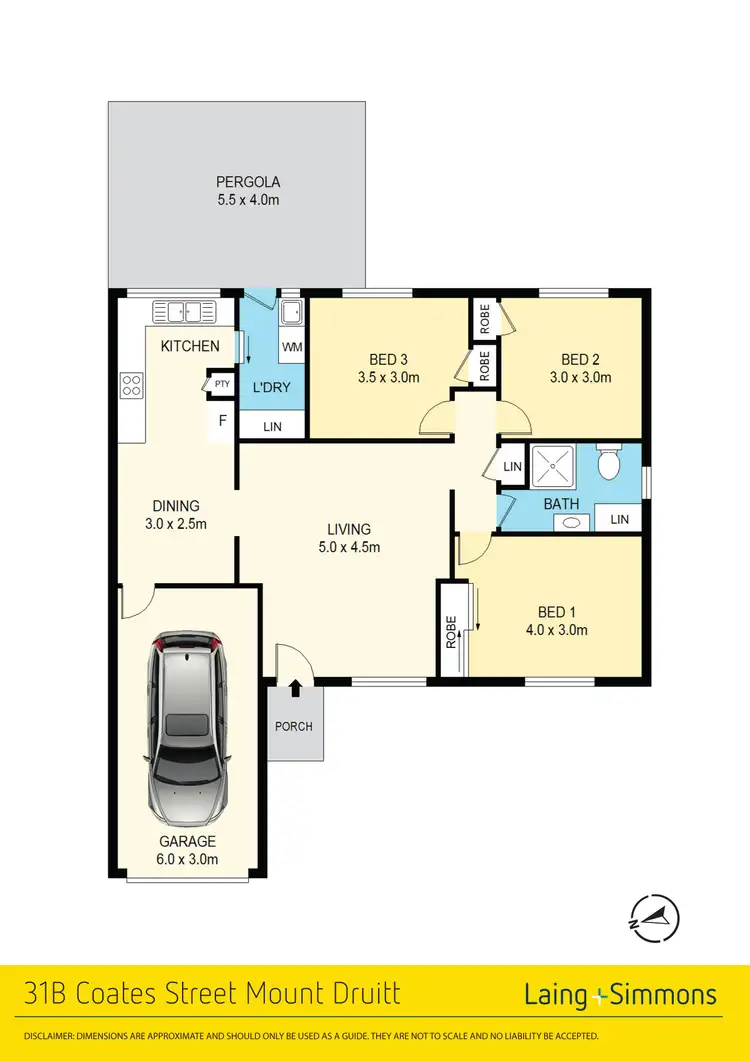 Floorplan of Homely house listing, 31B Coates Street, Mount Druitt NSW 2770