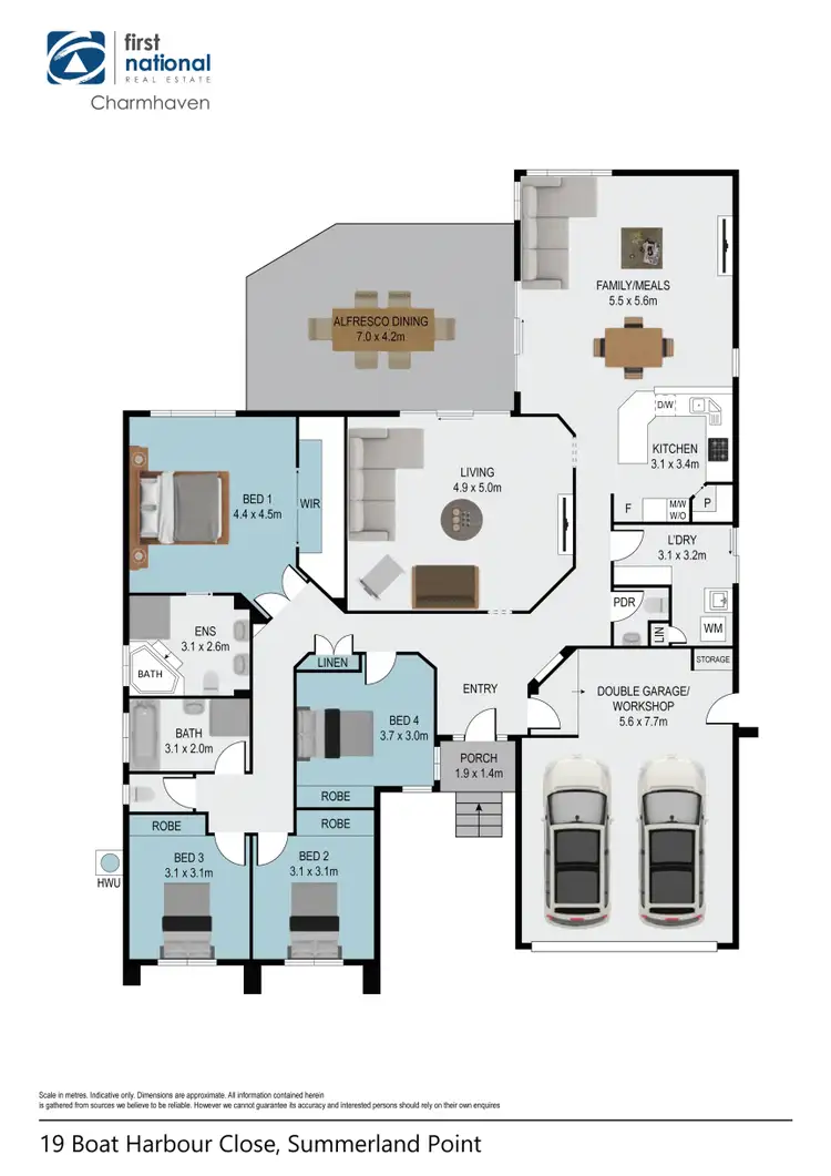 Floorplan of Homely house listing, 19 Boat Harbour Close, Summerland Point NSW 2259