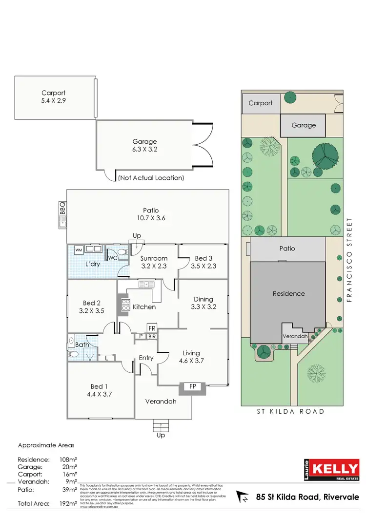 Floorplan of Homely house listing, 85 St Kilda Road, Rivervale WA 6103
