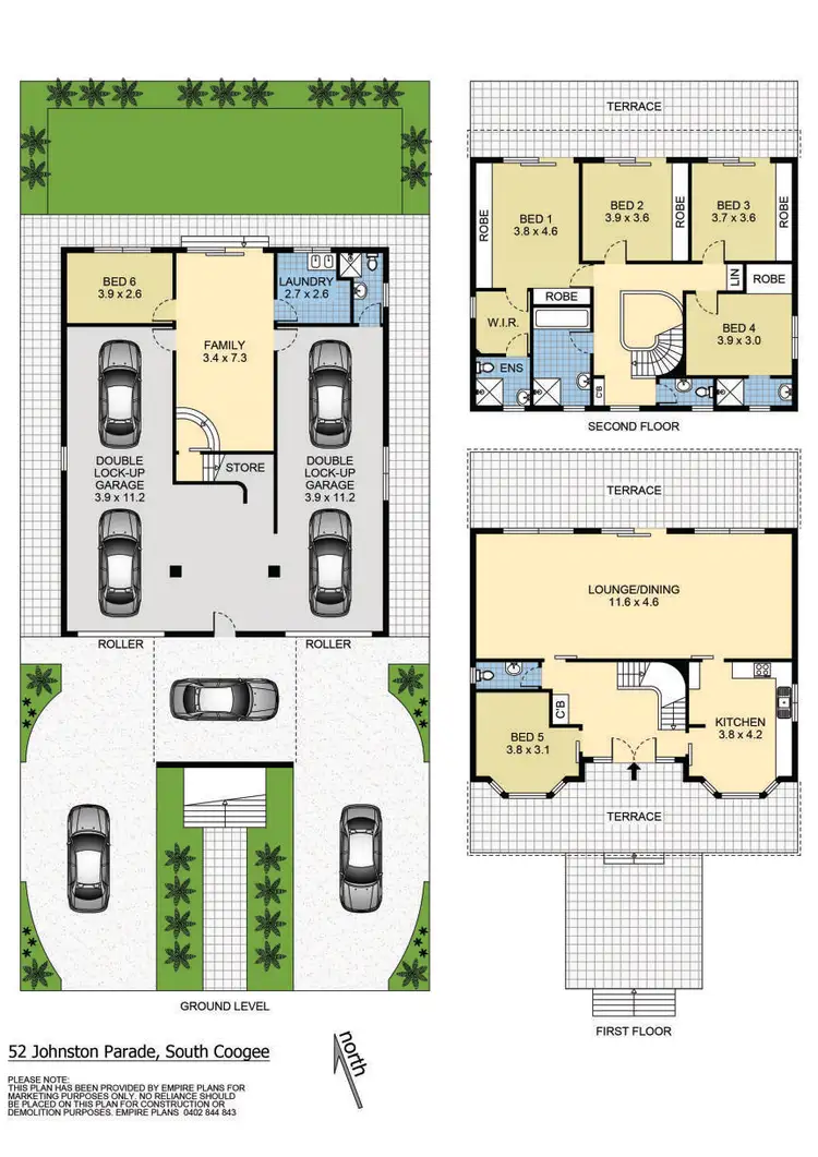 Floorplan of Homely house listing, 52 Johnston Parade, South Coogee NSW 2034