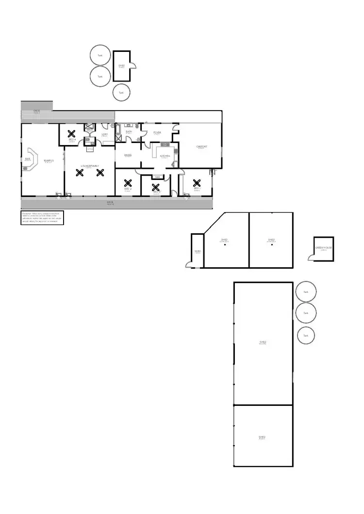 Floorplan of Homely rural property listing, 152 Concorde Road, Duck Ponds SA 5607