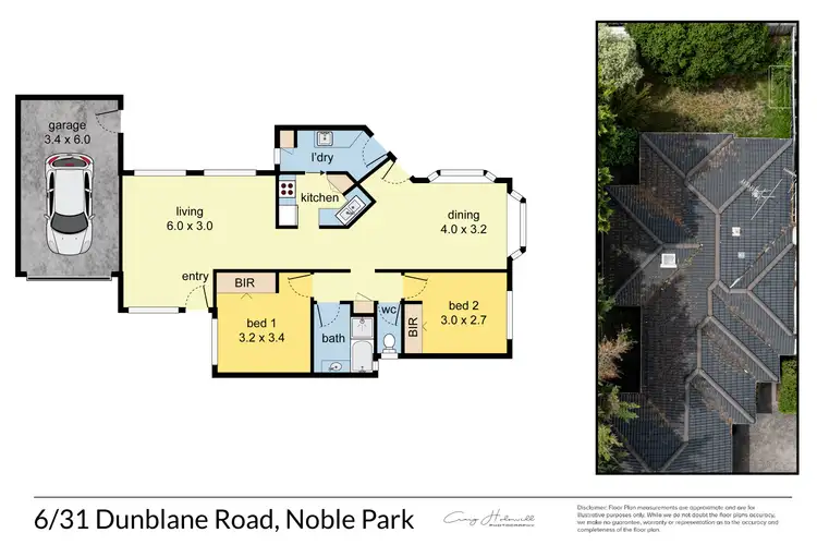 Floorplan of Homely unit listing, 6/31 Dunblane Road, Noble Park VIC 3174