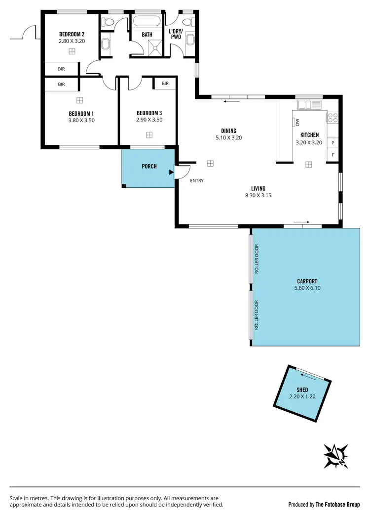 Floorplan of Homely house listing, 6B Colton Road, Blackwood SA 5051