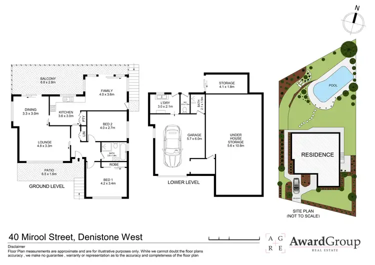 Floorplan of Homely house listing, 40 Mirool Street, West Ryde NSW 2114