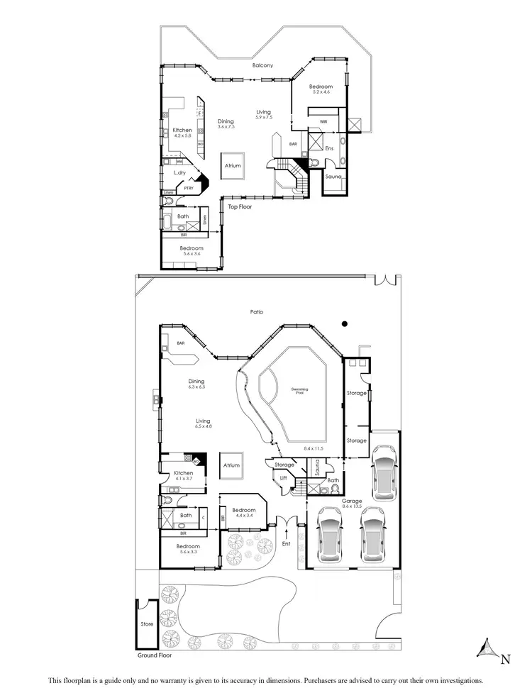 Floorplan of Homely house listing, 48 Bowman Street, Aspendale VIC 3195