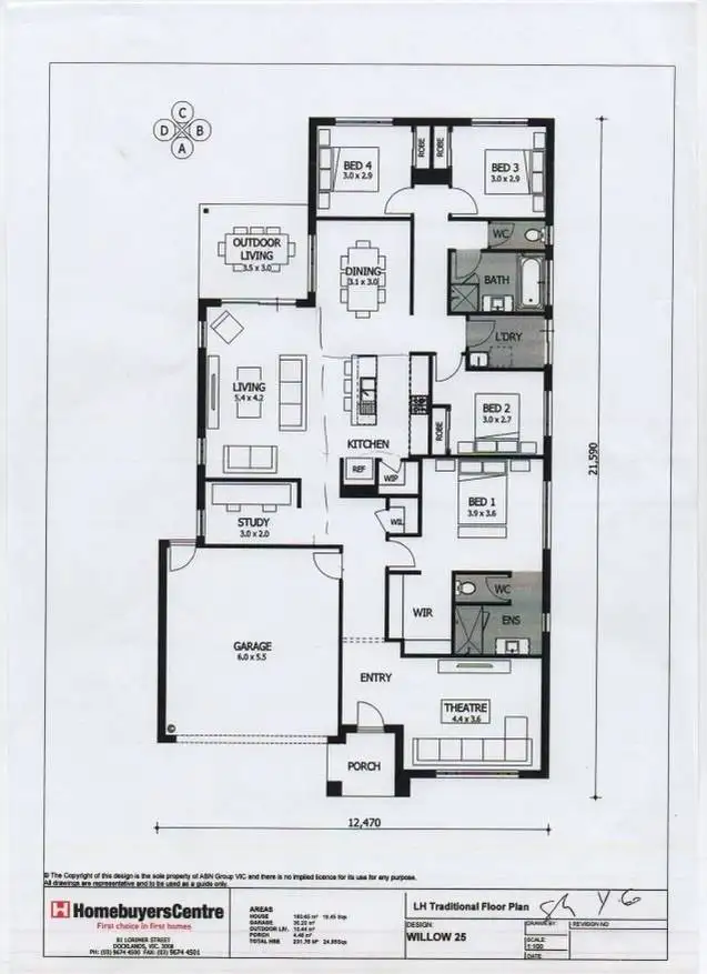 Floorplan of Homely house listing, 27 Whitebark Street, Wollert VIC 3750