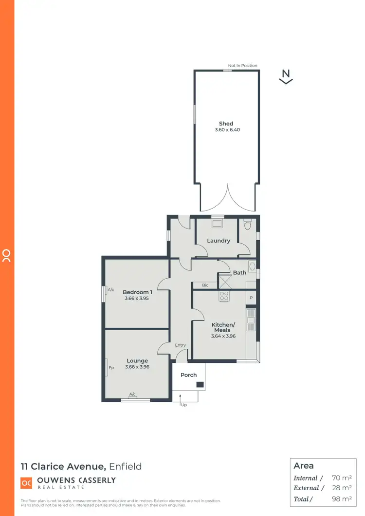 Floorplan of Homely house listing, 11 Clarice Avenue, Enfield SA 5085