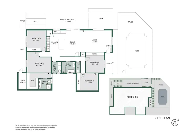 Floorplan of Homely house listing, 24 Seaview Avenue, Mornington VIC 3931