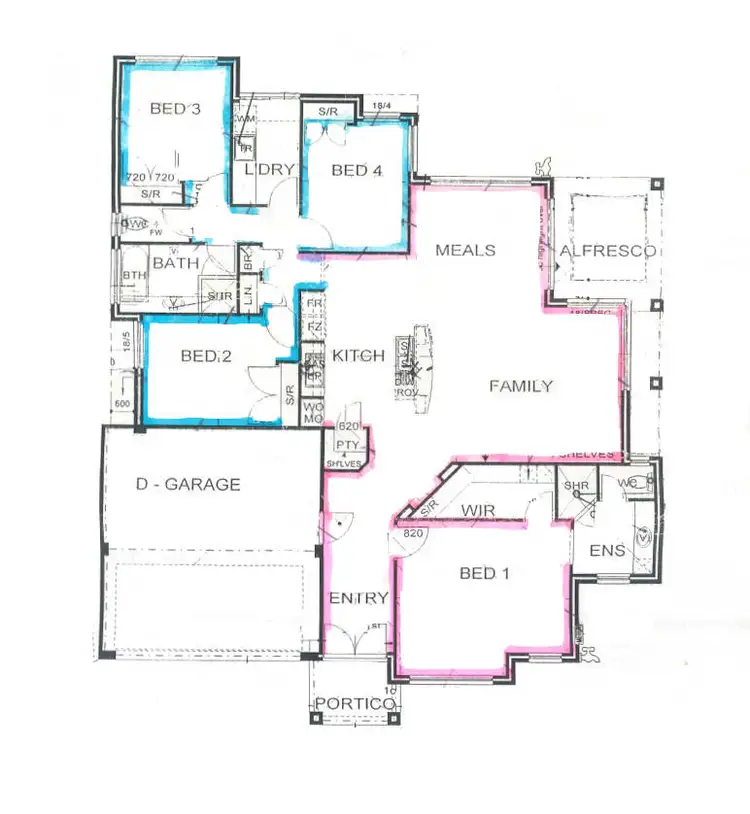 Floorplan of Homely house listing, 20 Ansellia Loop, Canning Vale WA 6155