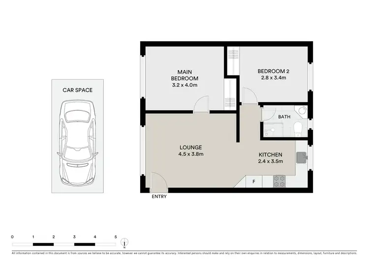 Floorplan of Homely apartment listing, 8/94 Glen Huntly Road, Elwood VIC 3184