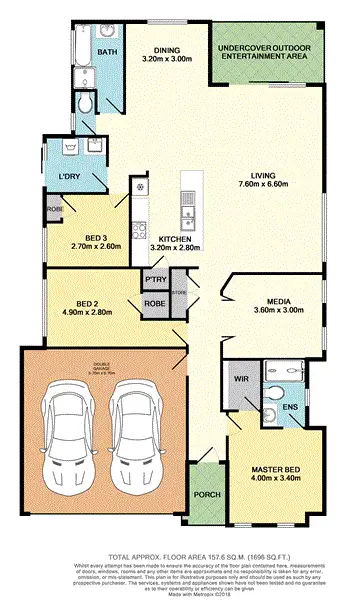 Floorplan of Homely house listing, 31 Severn Crescent, North Lakes QLD 4509