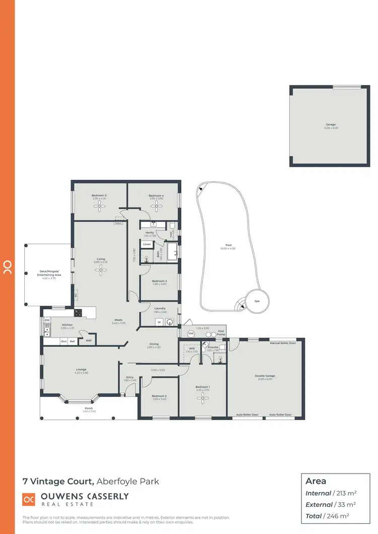 Floorplan of Homely house listing, 7 Vintage Court, Aberfoyle Park SA 5159