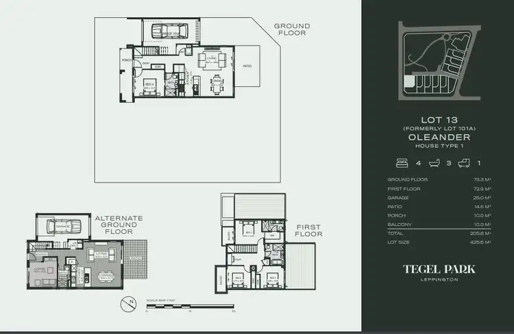 Floorplan of Homely land listing, LOT 7 Holly Street, Leppington NSW 2179