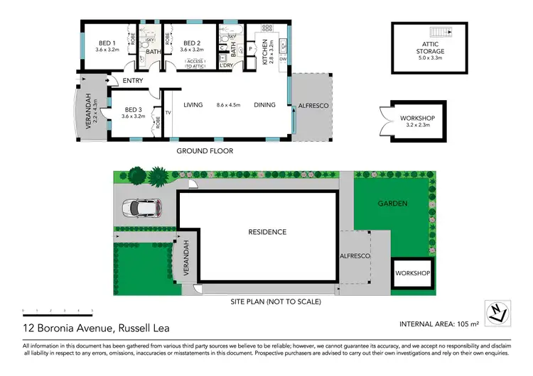 Floorplan of Homely house listing, 12 Boronia Avenue, Russell Lea NSW 2046