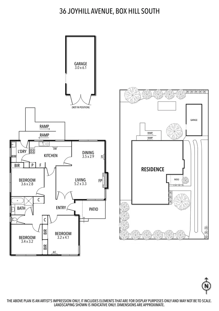 Floorplan of Homely house listing, 36 Joyhill Avenue, Box Hill South VIC 3128