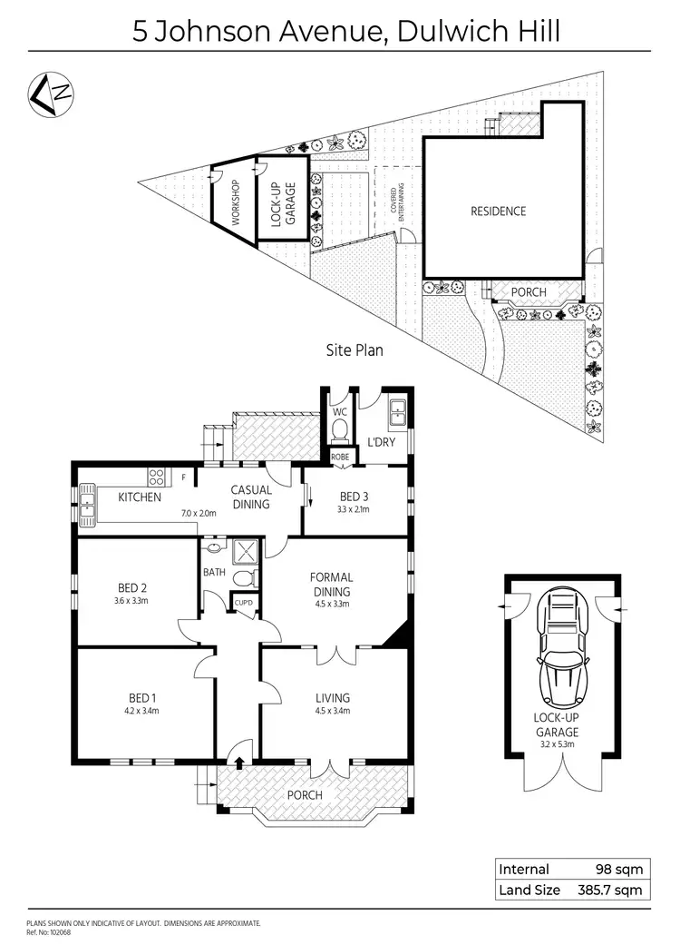 Floorplan of Homely house listing, 5 Johnson Avenue, Dulwich Hill NSW 2203