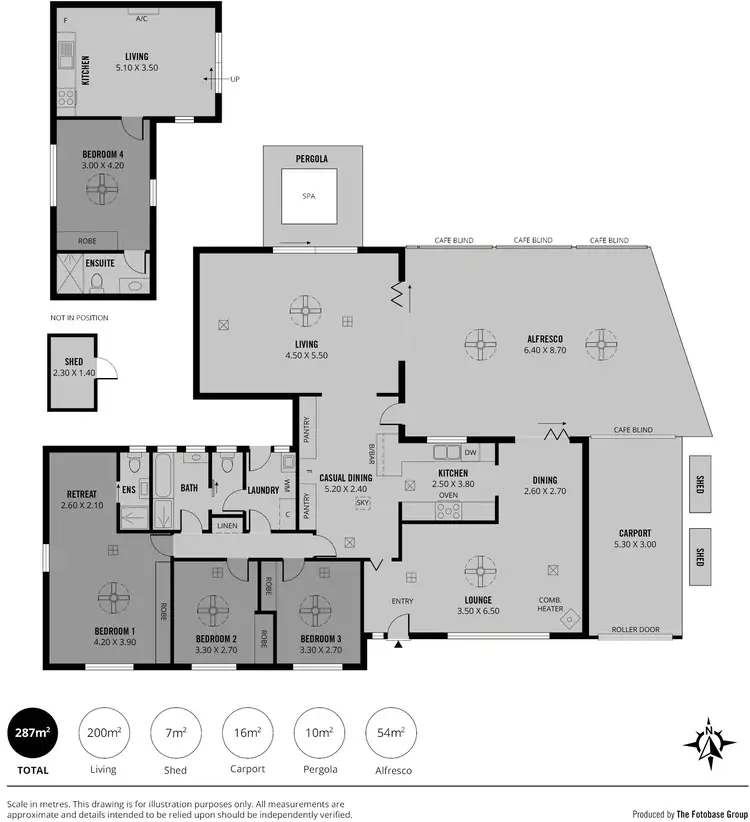 Floorplan of Homely house listing, 6 Lochside Drive, West Lakes SA 5021