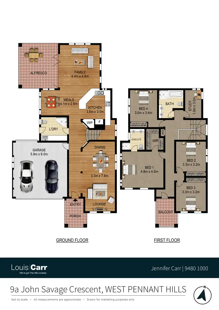 Floorplan of Homely house listing, 9a John Savage Crescent, West Pennant Hills NSW 2125