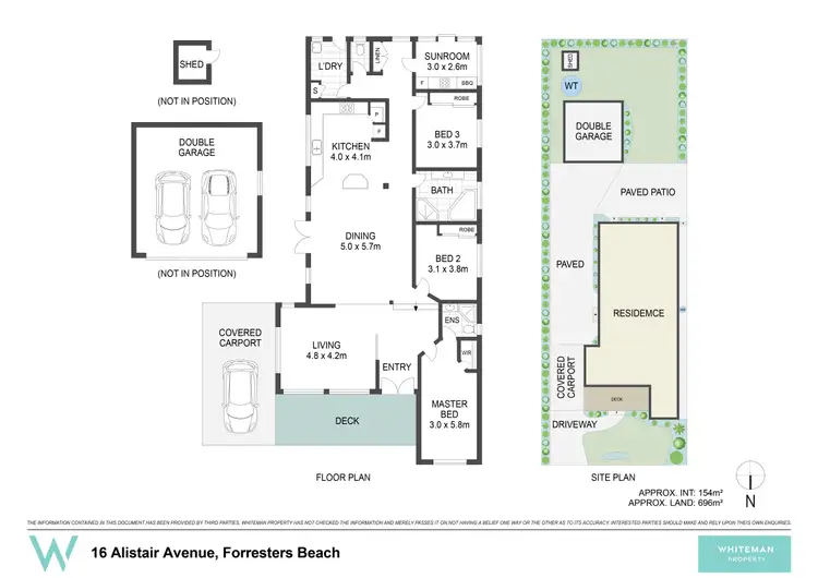Floorplan of Homely house listing, 16 Alistair Avenue, Forresters Beach NSW 2260
