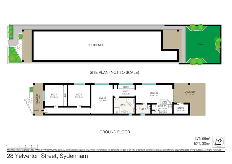 Floorplan of Homely house listing, 28 Yelverton Street, Sydenham NSW 2044