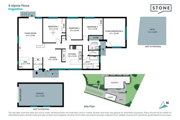 Floorplan of Homely house listing, 9 Alpine Place, Engadine NSW 2233