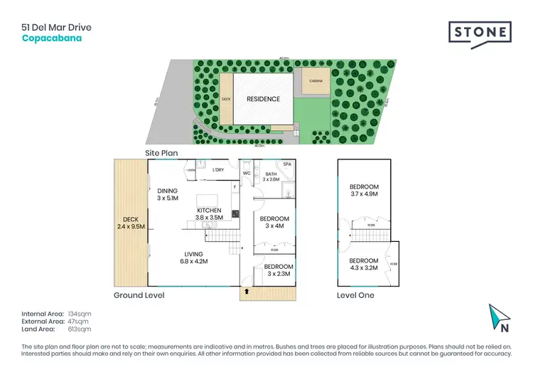 Floorplan of Homely house listing, 51 Del Mar Drive, Copacabana NSW 2251