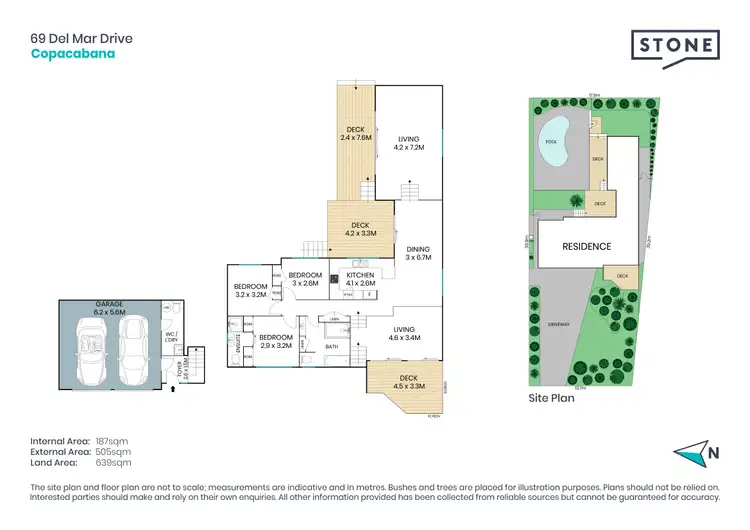 Floorplan of Homely house listing, 69 Del Mar Drive, Copacabana NSW 2251