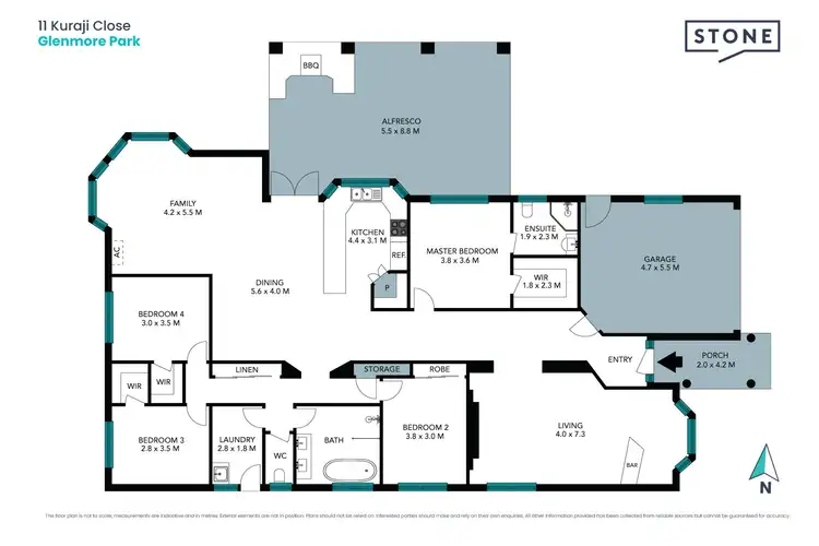 Floorplan of Homely house listing, 11 Kuraji Close, Glenmore Park NSW 2745