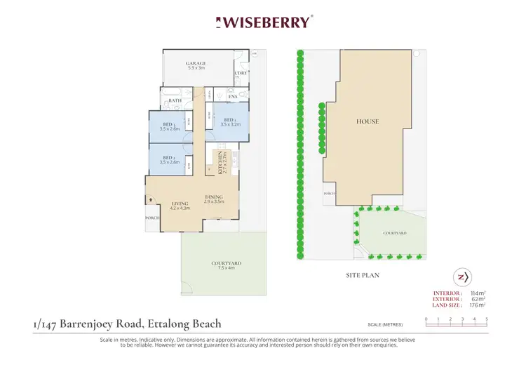 Floorplan of Homely villa listing, 1/147 Barrenjoey Road, Ettalong Beach NSW 2257