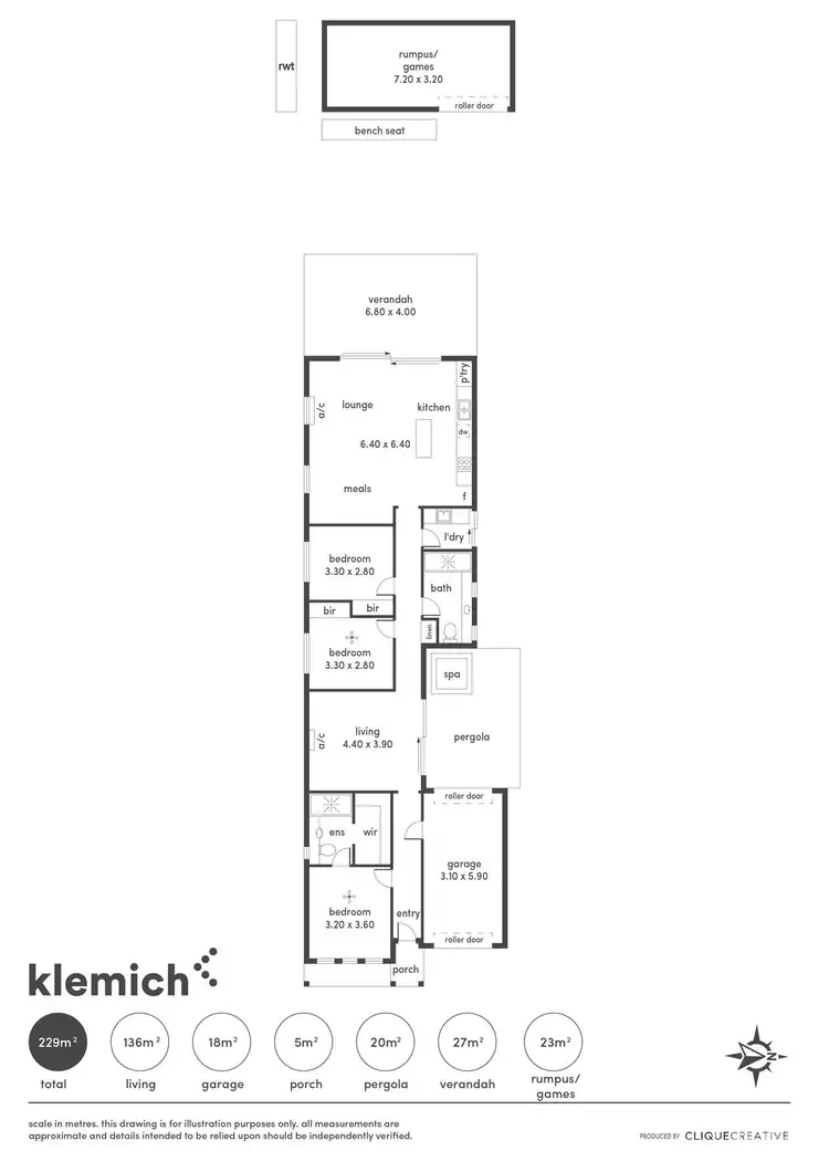 Floorplan of Homely house listing, 42 Thanet Street, Brooklyn Park SA 5032