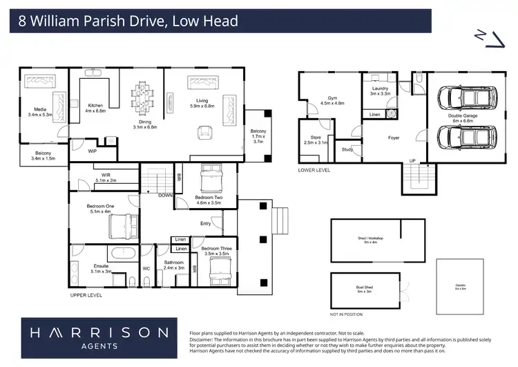 Floorplan of Homely house listing, 8 William Parish Drive, Low Head TAS 7253