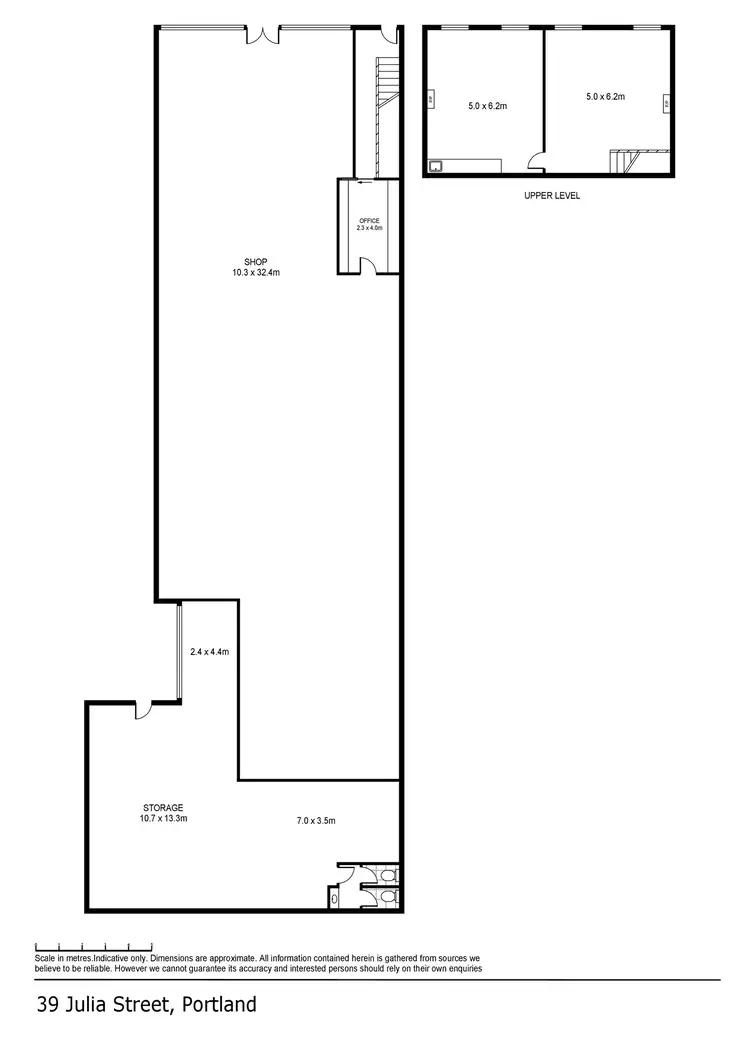 Floorplan of Homely house listing, 39 Julia Street, Portland VIC 3305
