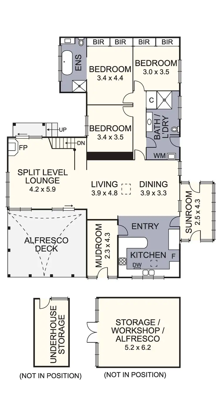 Floorplan of Homely house listing, 11 Owen Street, Kallista VIC 3791