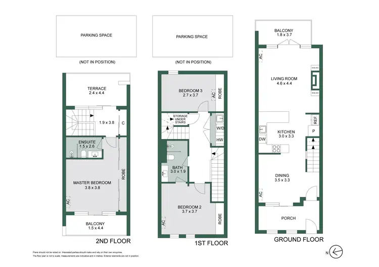 Floorplan of Homely apartment listing, 4/128 Burnley Street, Richmond VIC 3121