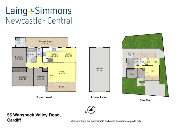 Floorplan of Homely house listing, 55 Wansbeck Valley Road, Cardiff NSW 2285