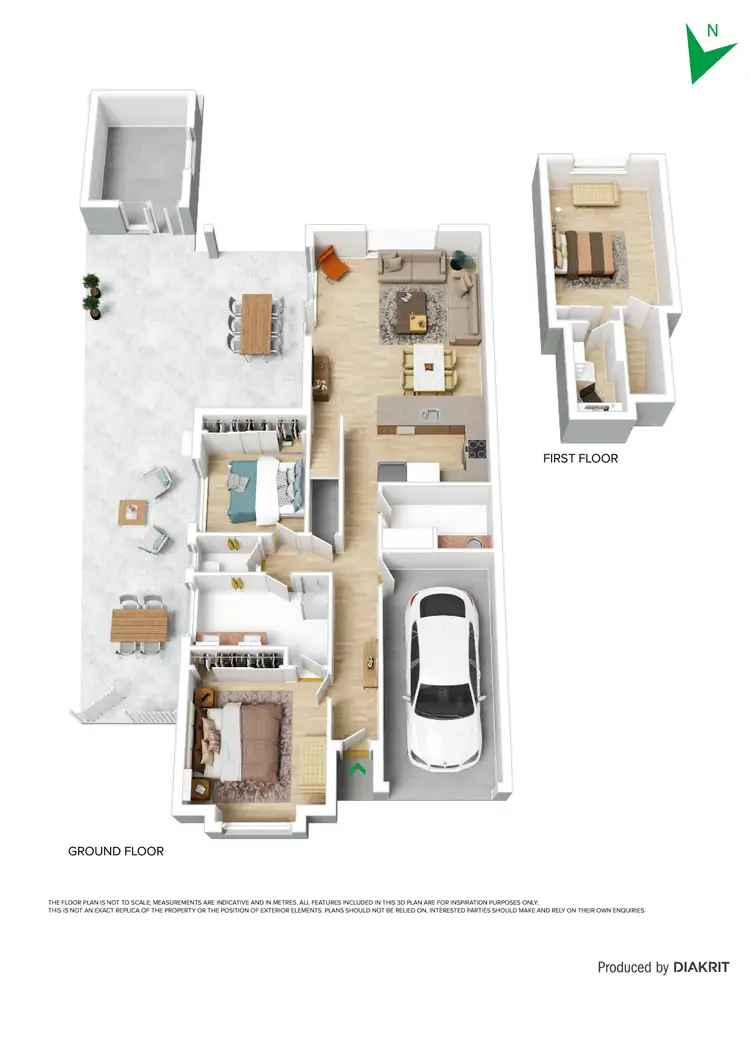 Floorplan of Homely house listing, 129A Bemersyde Drive, Berwick VIC 3806