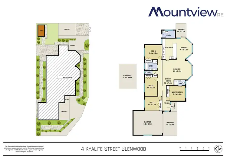 Floorplan of Homely house listing, 4 Kyalite Street, Glenwood NSW 2768