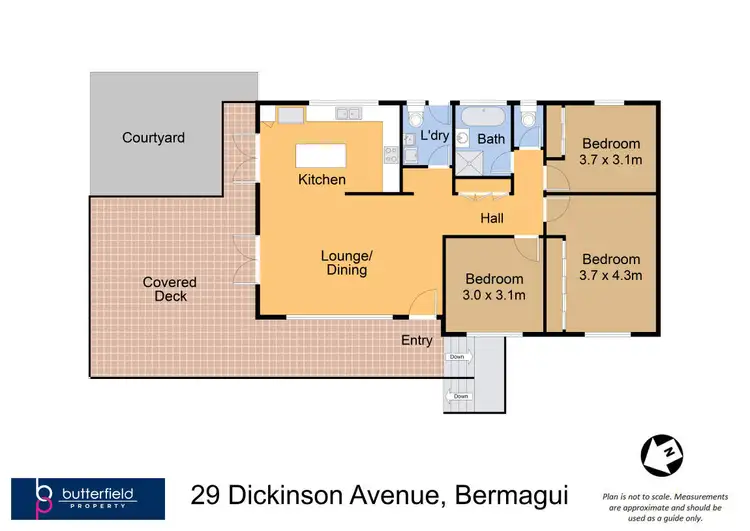 Floorplan of Homely house listing, 29 Dickinson Avenue, Bermagui NSW 2546