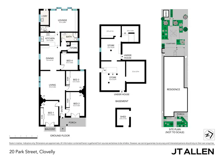 Floorplan of Homely house listing, 20 Park Street, Clovelly NSW 2031