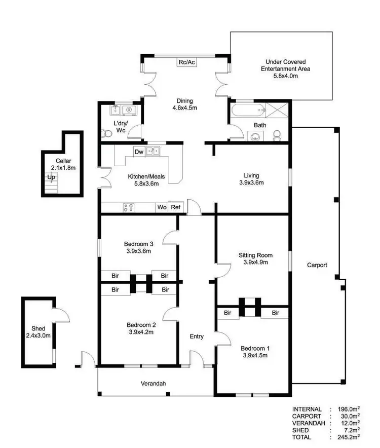 Floorplan of Homely house listing, 11 King Street, Unley Park SA 5061