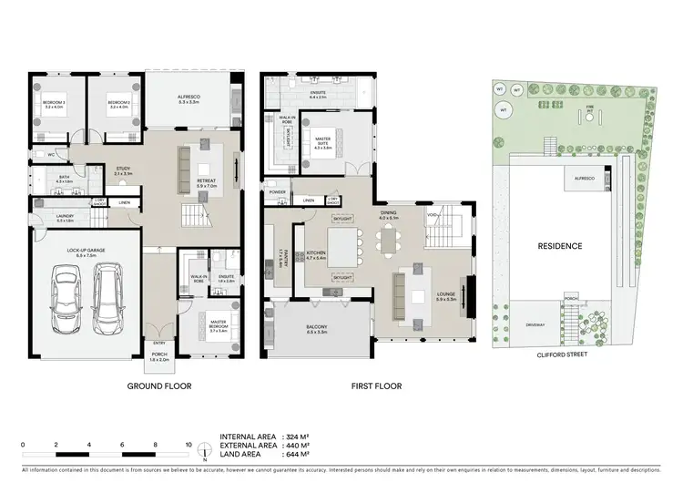 Floorplan of Homely house listing, 23 Clifford Street, Highton VIC 3216