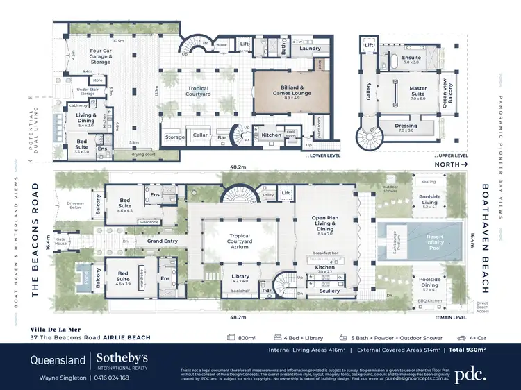 Floorplan of Homely house listing, 37 The Beacons, Airlie Beach QLD 4802