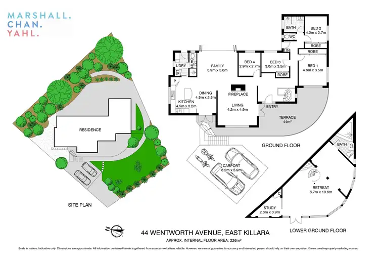 Floorplan of Homely house listing, 44 Wentworth Avenue, East Killara NSW 2071