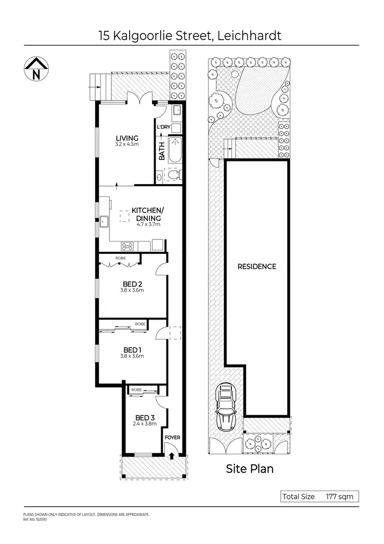 Floorplan of Homely house listing, 15 Kalgoorlie Street, Leichhardt NSW 2040