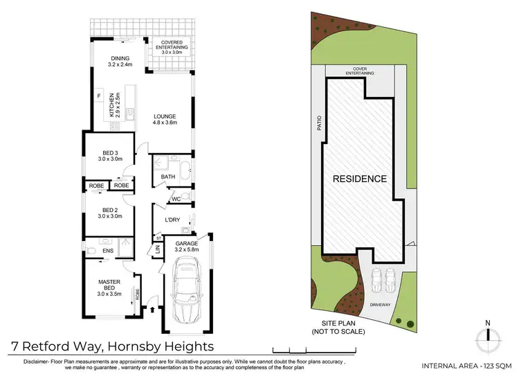 Floorplan of Homely house listing, 7 Retford Way, Hornsby Heights NSW 2077