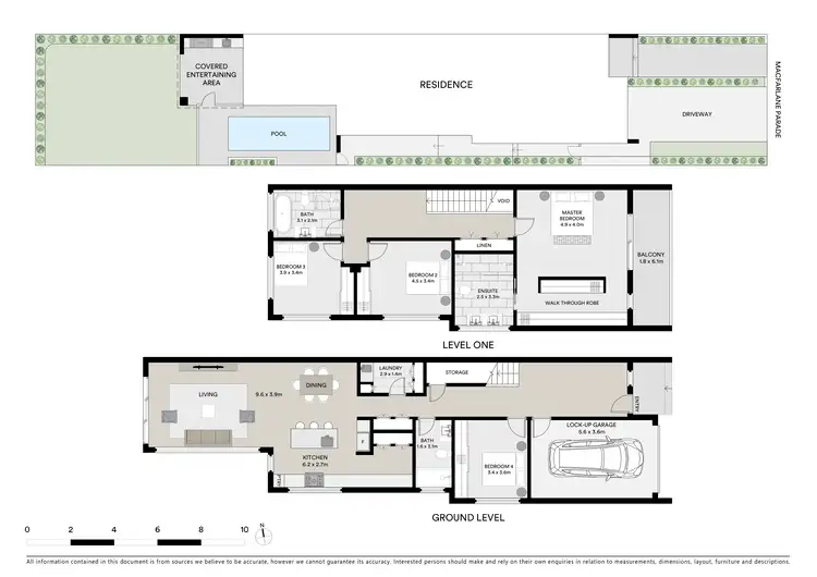 Floorplan of Homely semi-detached listing, 5B MacFarlane Parade, Sylvania NSW 2224