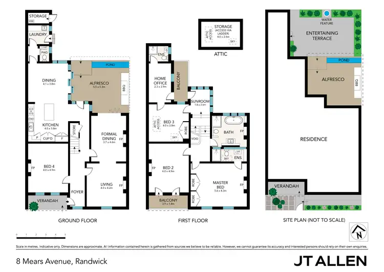 Floorplan of Homely house listing, 8 Mears Avenue, Randwick NSW 2031