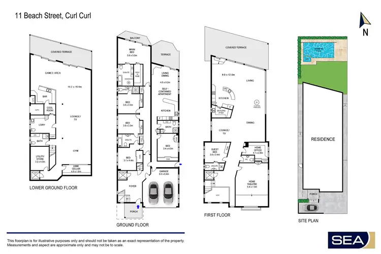 Floorplan of Homely house listing, 11 Beach Street, Curl Curl NSW 2096