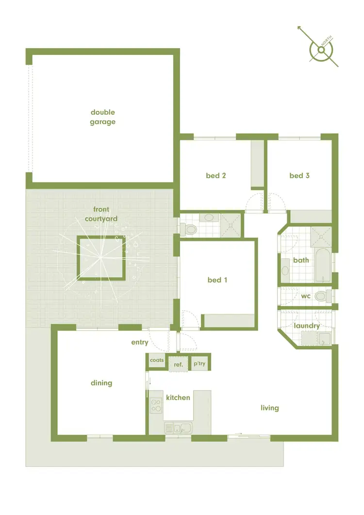 Floorplan of Homely townhouse listing, 11/174 Ellerston Avenue, Isabella Plains ACT 2905