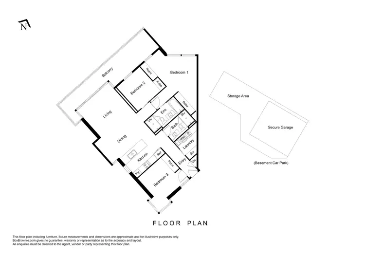 Floorplan of Homely apartment listing, 69/7 Light Street, Griffith ACT 2603